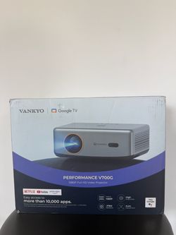 VANKYO Performance V700G Projector with Google TV(Shoot me your best offer)