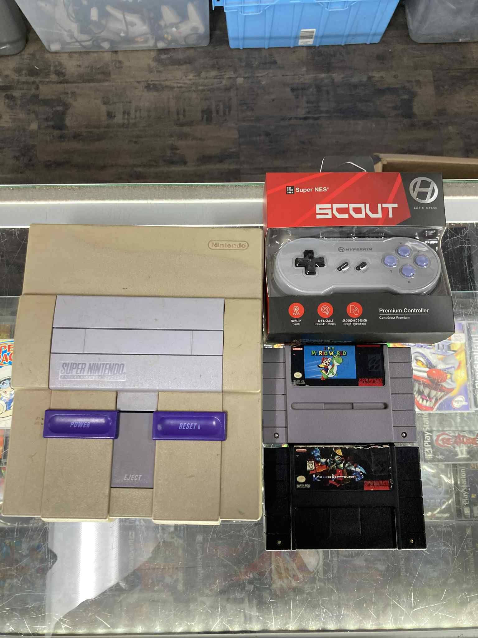 Super Nintendo Combo Breaker Bundle $150 Gamehogs 11am-7pm
