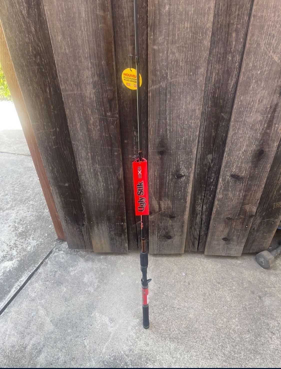 Ugly Stik GX2'™ Casting Rod, 6'6" Medium Fishing Rod