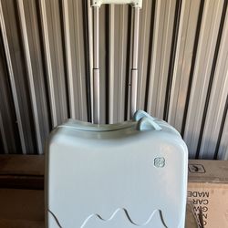 Sku Blue 18" Kids Ride-On Suitcase