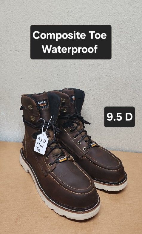 Ariat Work Boot Size 9.5 D COMPOSITE TOE