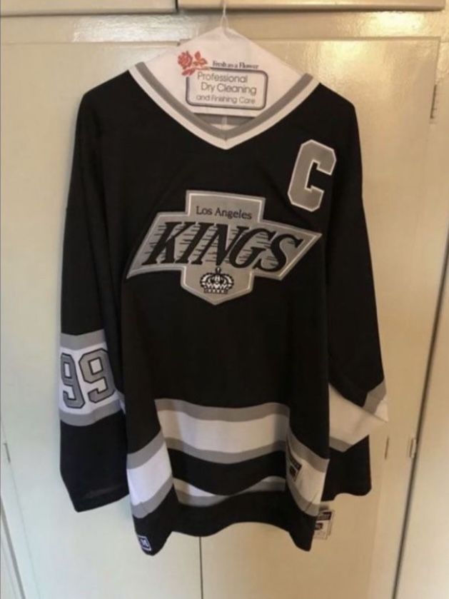 New With Tags Wayne Gretzky Kings Jersey Large