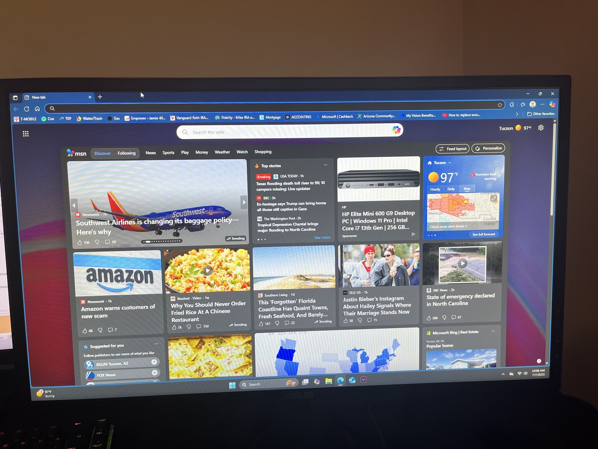 2025 ASUS VG248QG 24" G-SYNC Gaming Monitor 165Hz 1080p (east Side Golf Links/harrison)