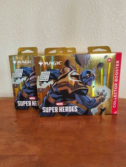 Magic: The Gathering Marvel Super Heroes Collector Booster Pack – Brand New / Sealed