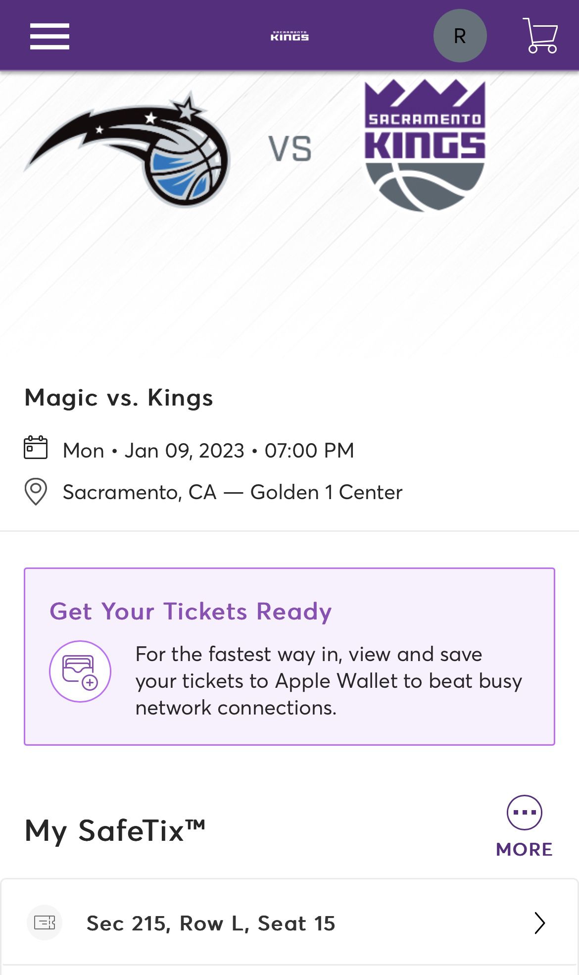 Sacramento Kings Vs Orlando
