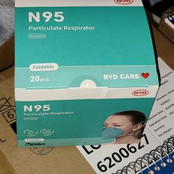 N95 BYD Masks Separator 20 Pack New