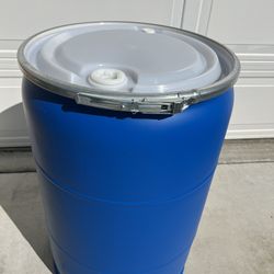 Water Open Top Barrel Drum Container 55 Gallon