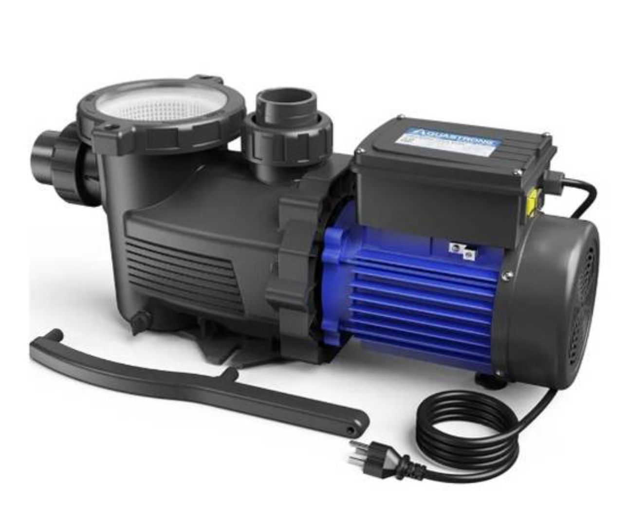 Aquastrong In Above Ground Pool Pump High Flow 1.5 HP 115V 8100GPH
