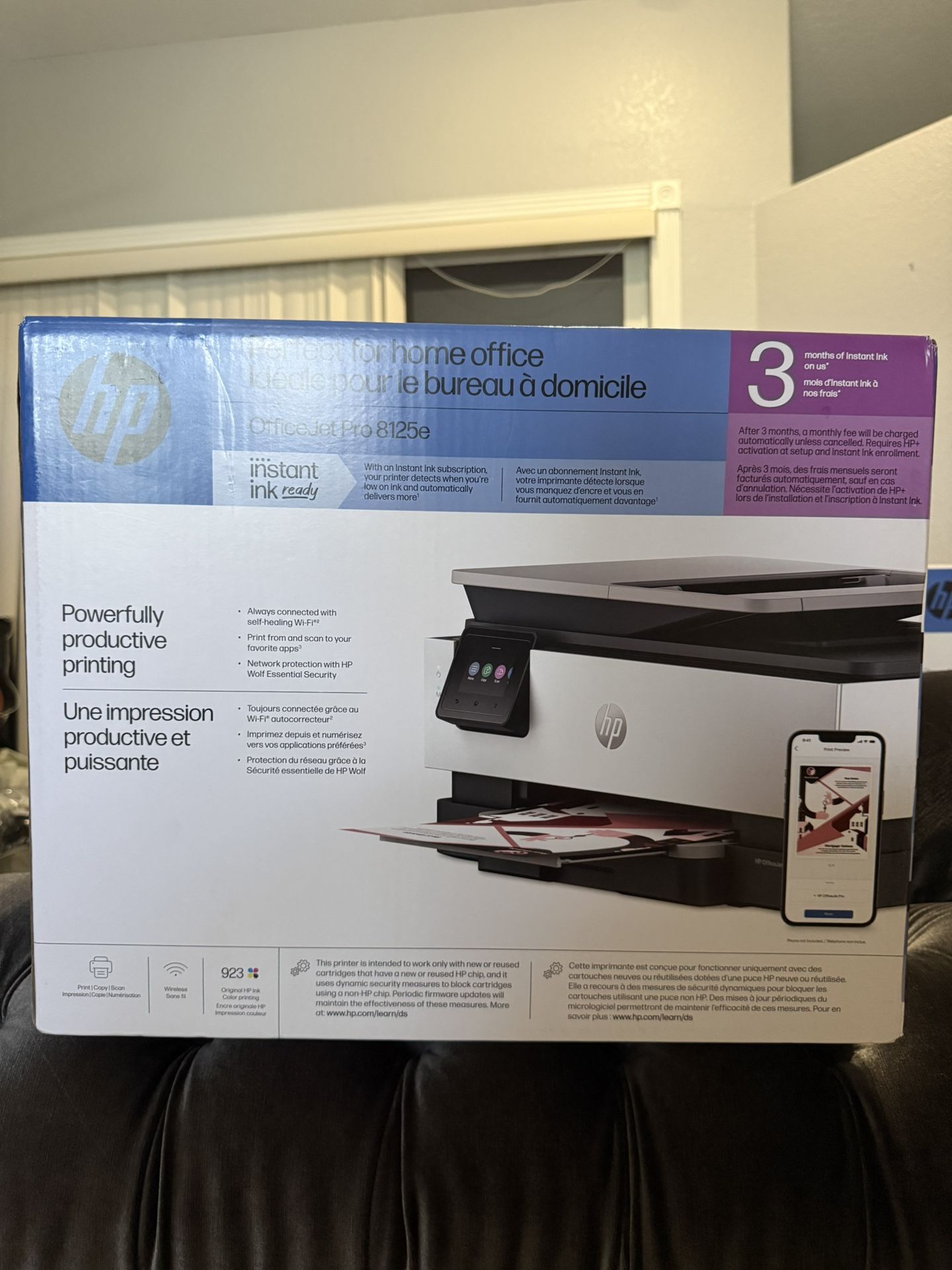 HP Office Jet Pro 8125e Printer