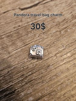 Pandora suitcase charm