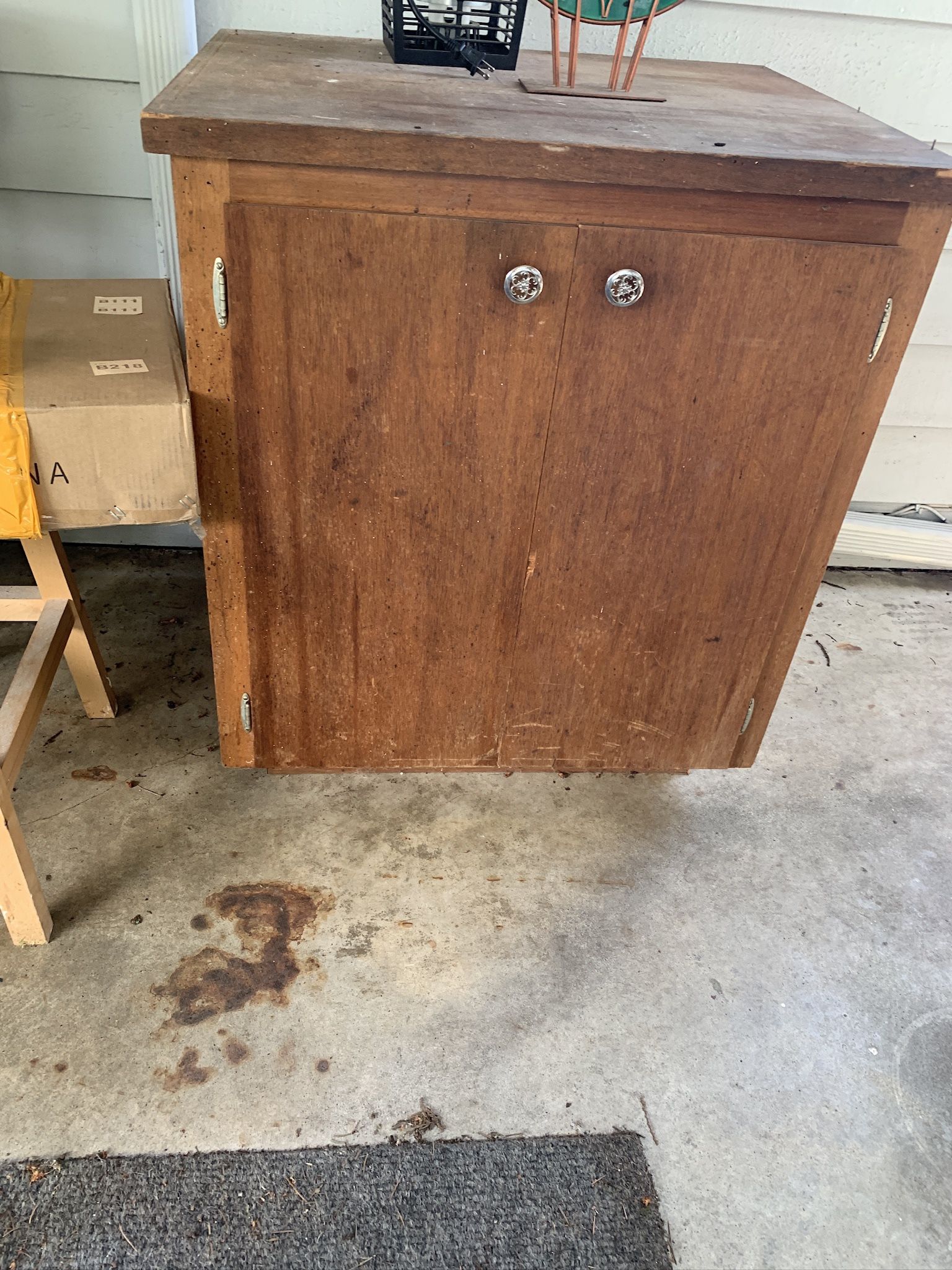 Wooden Storage Cupboard