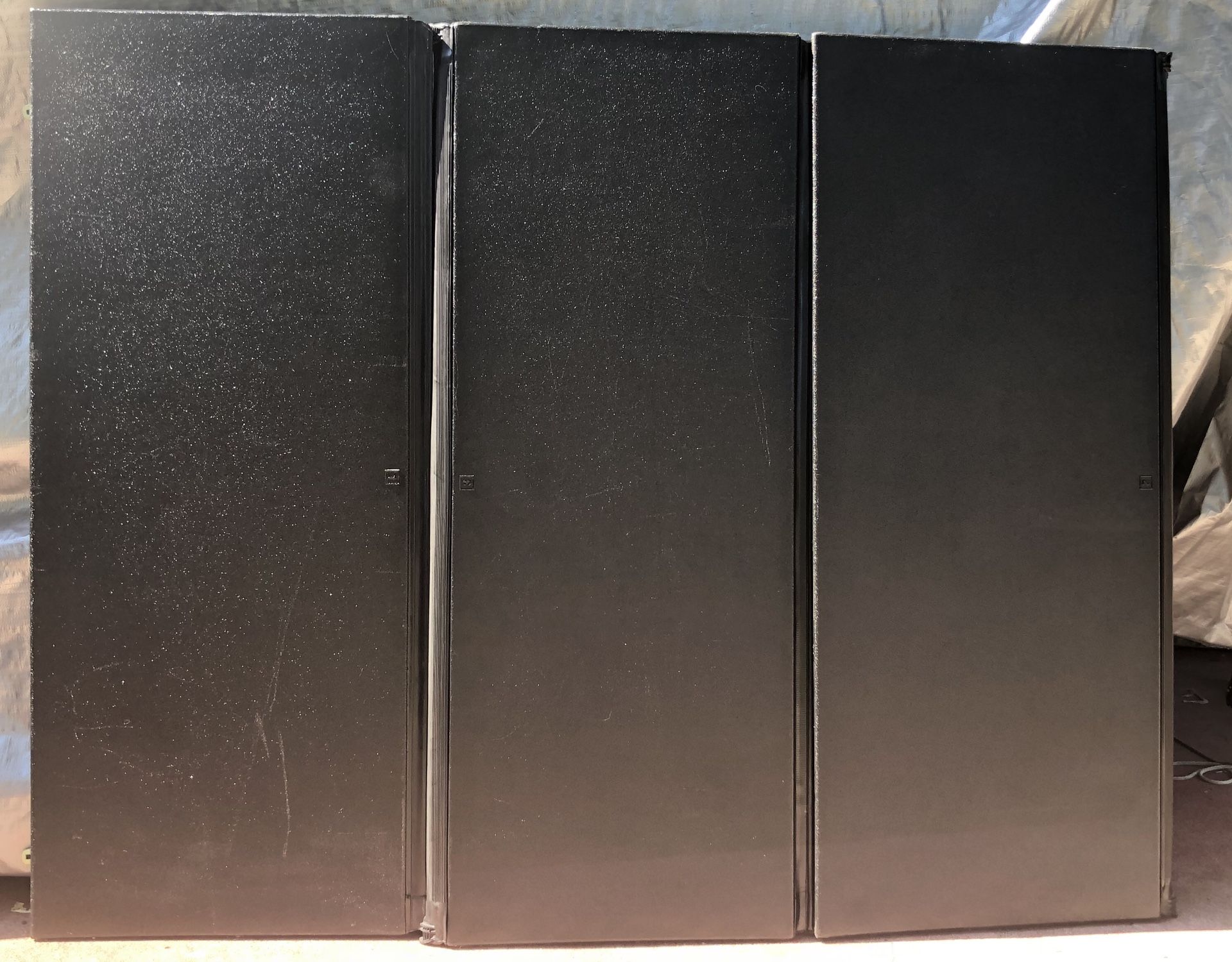 07-13 GM CADILLAC ESCALADE EXT OEM FACTORY REAR HARD BED COVER SET OF 3 BLACK