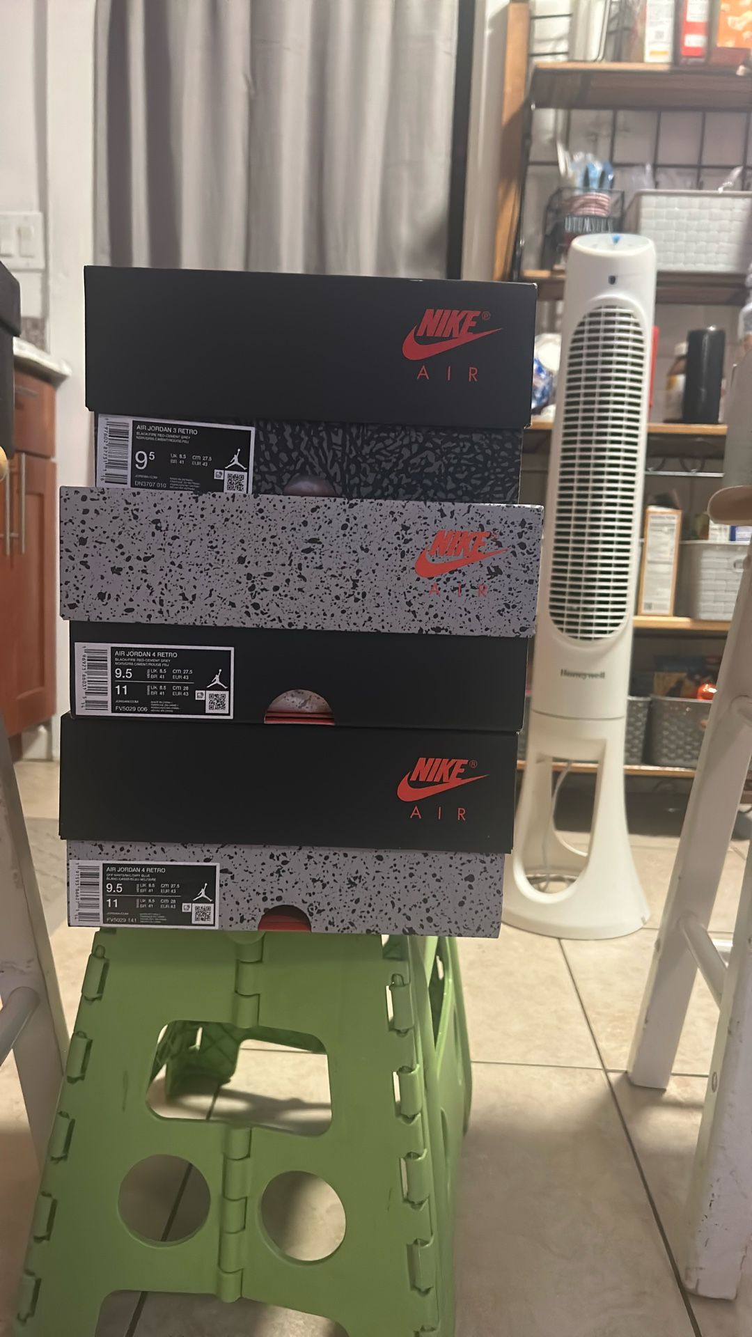 Jordan 3 And 4 DS from SNKRS 9.5