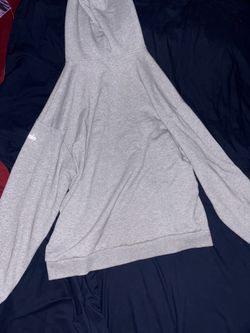 Grey athletic alo hoodie. Size(medium )