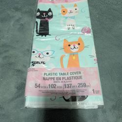 Cat Table Cloth