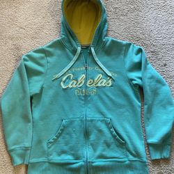 Cabela's Full Zip Jacket/Hoodie Sz Large