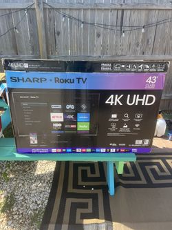 Sharp 43” Roku Smart TV