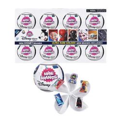 5 Surprise Disney Store Mini Brands 8-pack