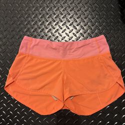 Women’s Lululemon Speed Up Shorts 