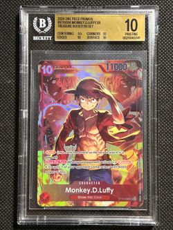 One Piece Monkey D Luffy Treasure Boosters Set ST10-006 PSA 10 Gem Mint