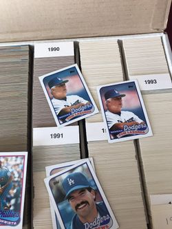 Topps 1989 Baseball Cards 