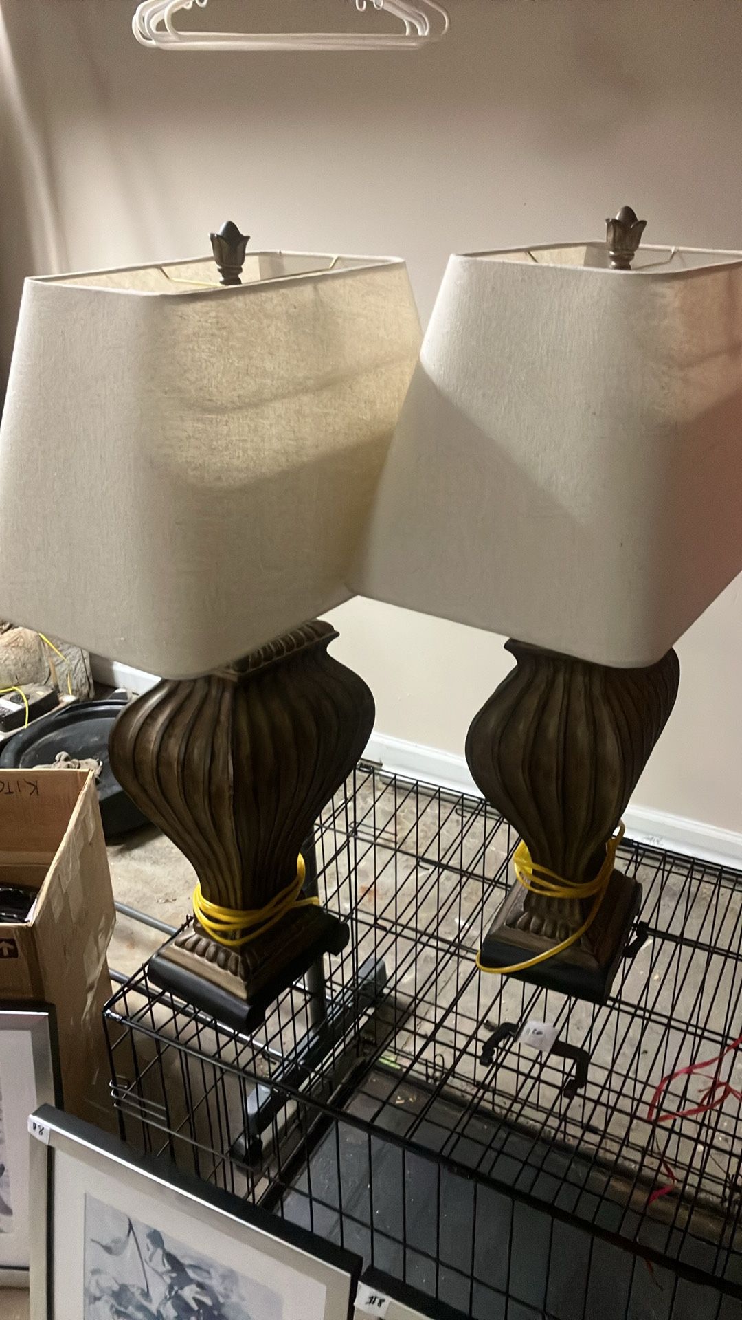 2 Vintage Lamps 