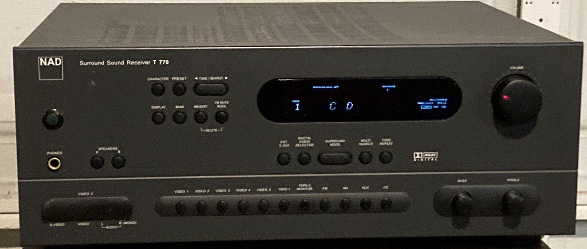 NAD T770 5.1 AV Surround Sound Receiver