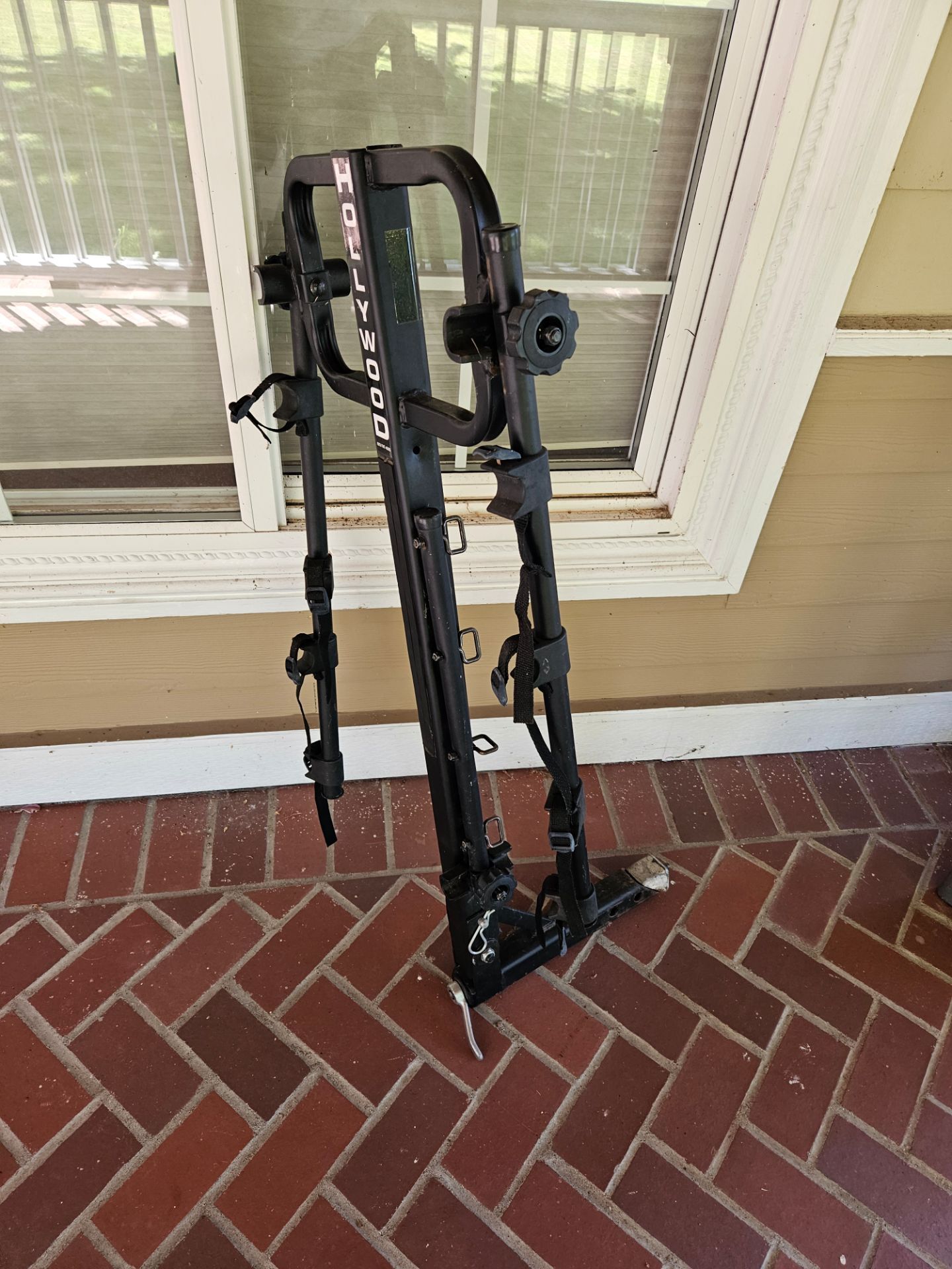 Collapsible bike rack