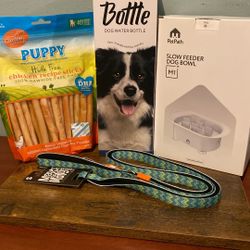 Dog Accessory & Treat Bundle 