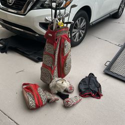 Golf Clubs Full Set + Golf Bag & Accessories ( Cobra, Callaway, Oddest, Etc)