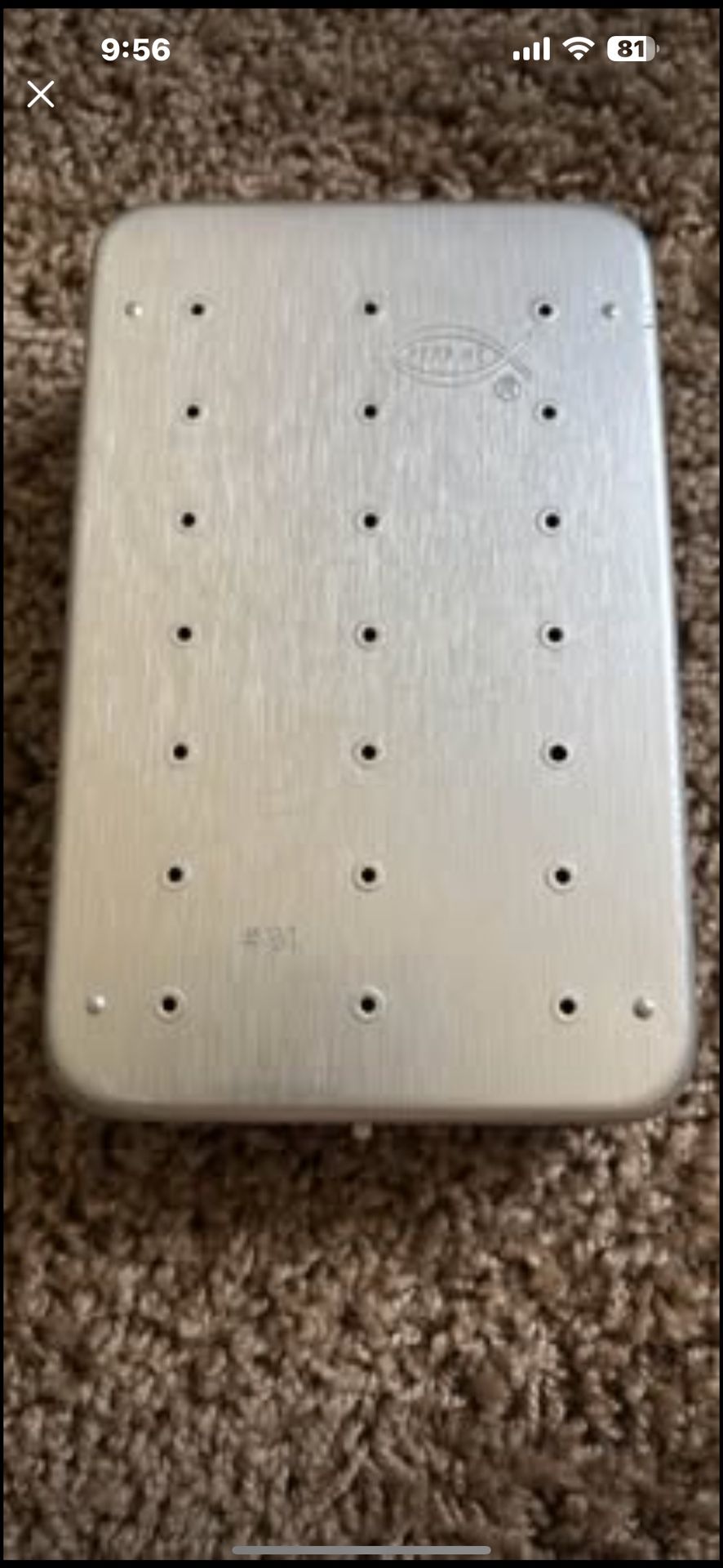 Vintage Petrine 91 With Flies 