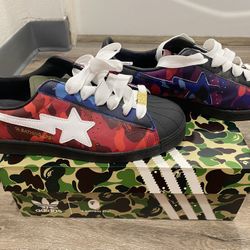 Superstar Bape 80s Multi Camo Color 