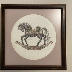 Crochet Framed Art Piece 