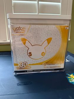 Pokemon 30th anniversary Pokemon Center ETB