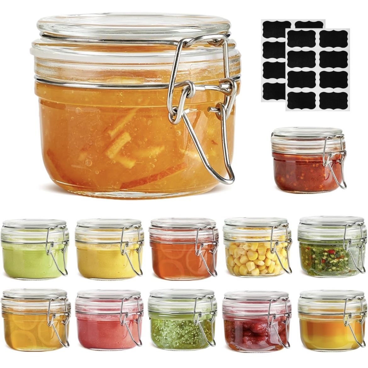 Airtight Glass Jars