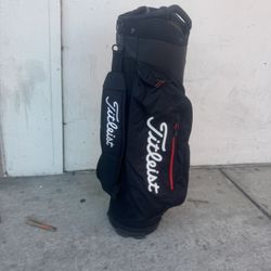 Tittleist Taylor Made Standing Golf Bag With Strap Multi Slot 