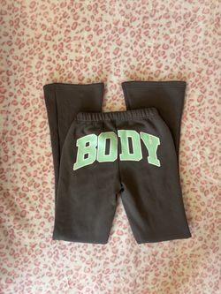 body by raven tracy sweatpants💚🩶