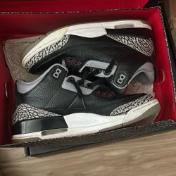 2011 Black Cement 3s Sz 9