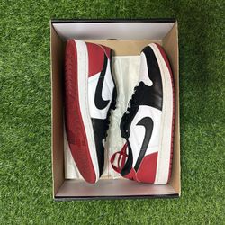 Size 13M - Jordan 1 Low ‘Black Toe’