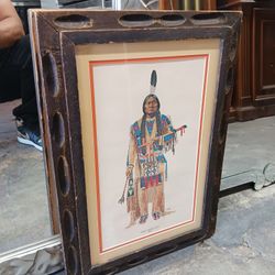 Keith A Ottinger Native American Chief Print