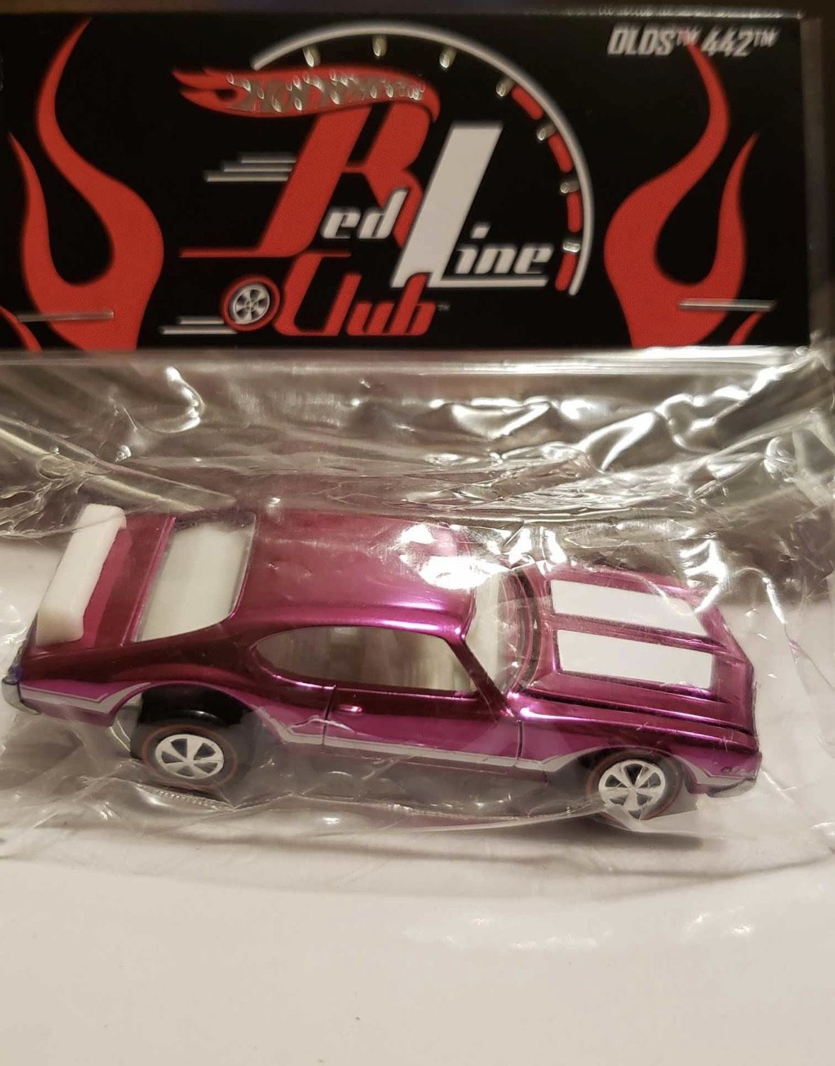 Hot Wheels Red Line Club '08 Collectors Convention Olds 442 #2621WA RARE