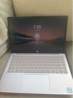 Pink computer