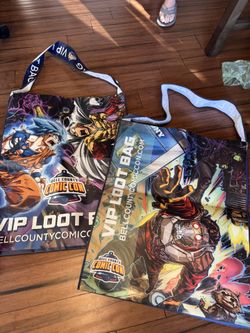 BC COMIC CON MASSIVE VIP LOOT BAGS $25 For both 