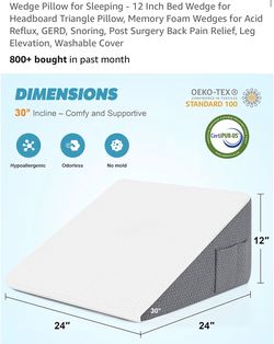 Wedge piilow
