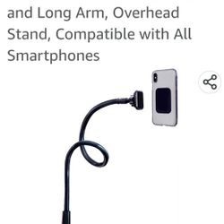 Goose Neck Clip on Cell Phone Holder 