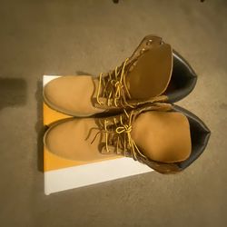 WORN TIMBERLAND BOOTS