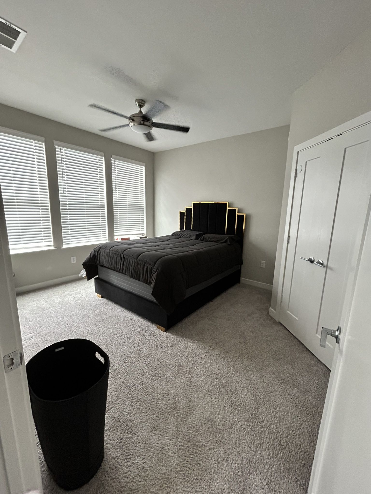 Queen Bed frame, Mattress And Box Spring