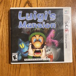 Luigi’s Mansion For 3ds