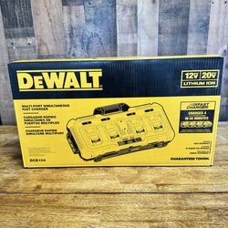 DEWALT 12V/20V/60V MAX 4-Port Lithium-Ion Battery Charger
