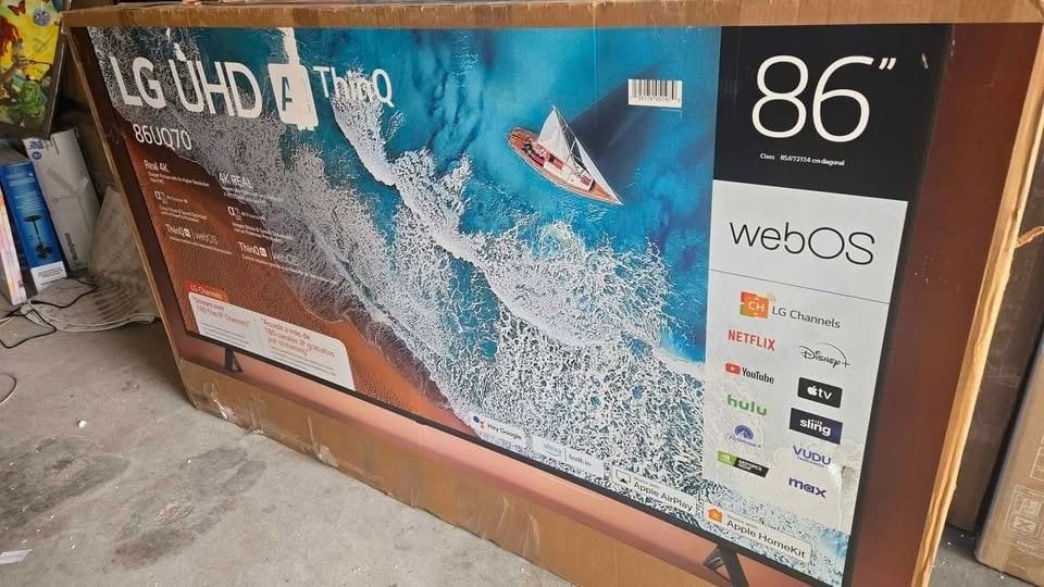 Price Firm Brandnew 86 Inch Lg 4k Smart No Legs